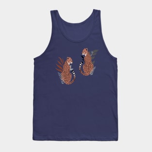 Wild Cheetahs Illustration - Winter Tank Top